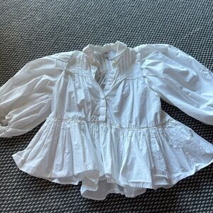 ASOS puff sleeve blouse